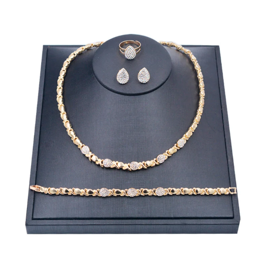 Gold filled necklace set 