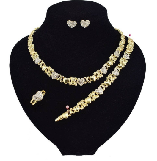 Teddy Xoxo Xoxo Heart Necklace Tiffany Co Diamond 18k Rose Gold Xo