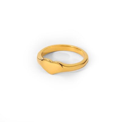 Thin Heart Ring