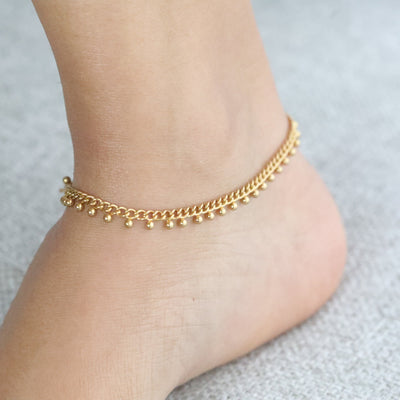 Gold Anklet