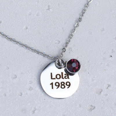 Birthstone Necklace