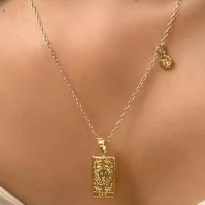 18k Gold-Filled Zodiac Sign Necklace