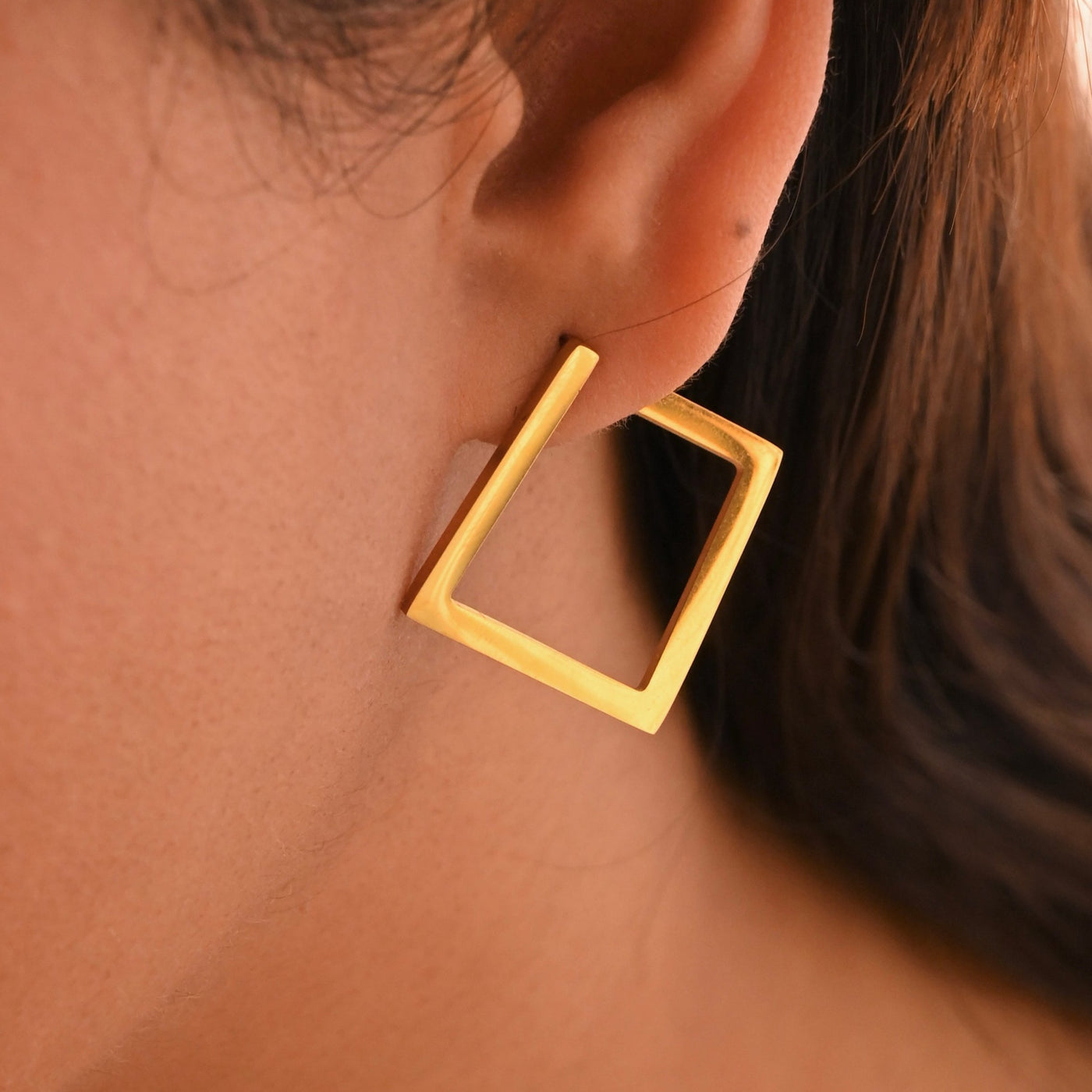 Square Hoop Earrings