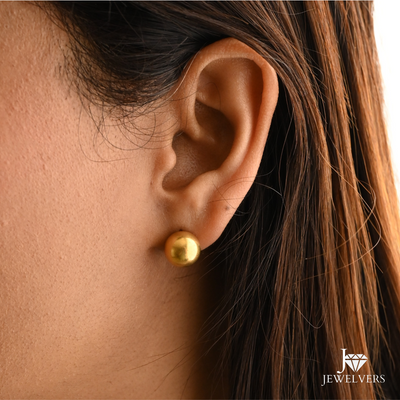 Gold Stud Earrings