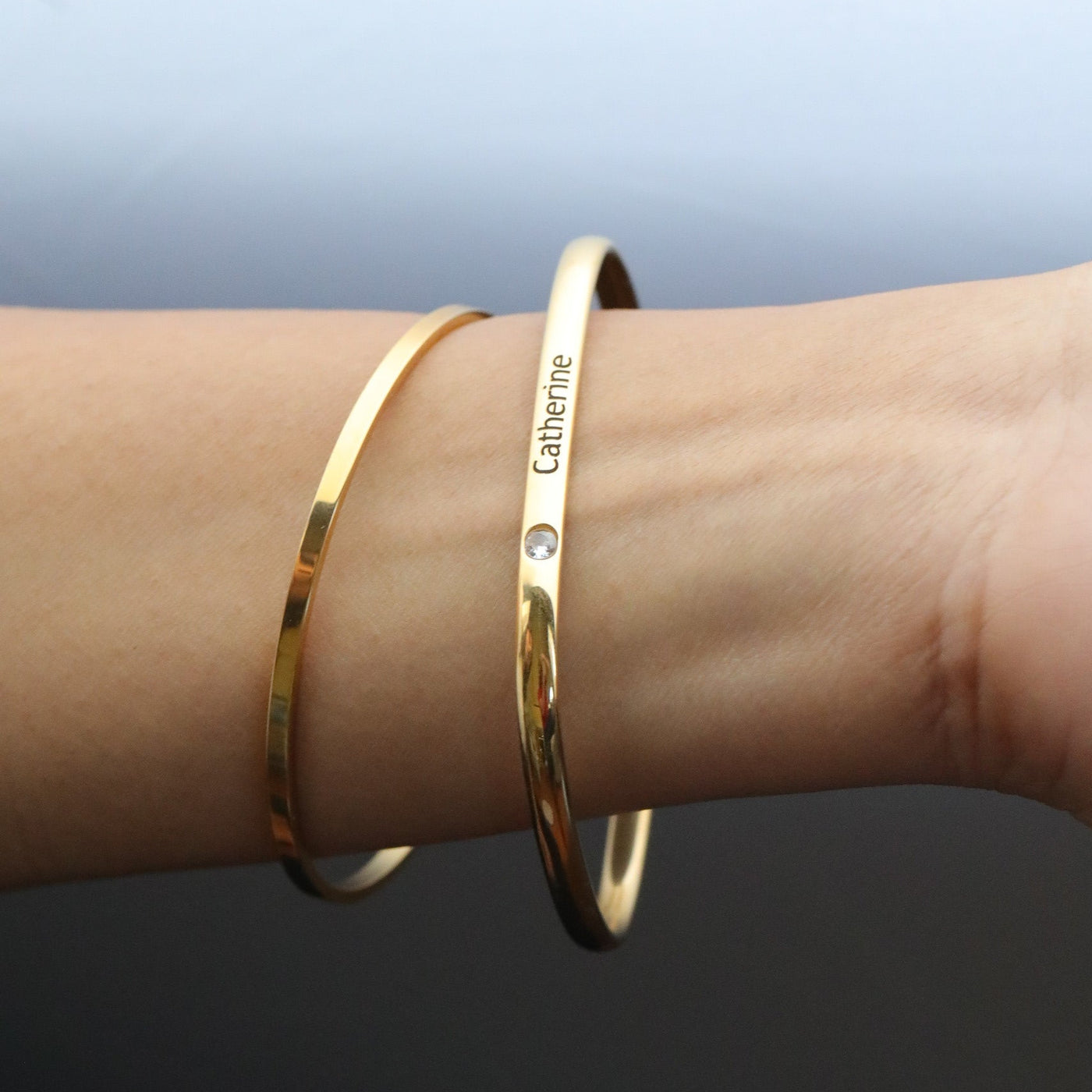 Personalized Name Bangle