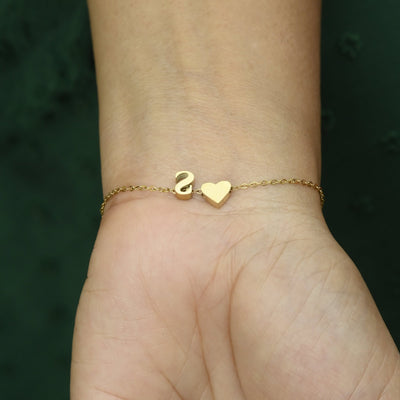 Dainty Initial Bracelet