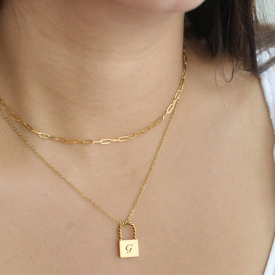 Gold Custom Layered Necklace