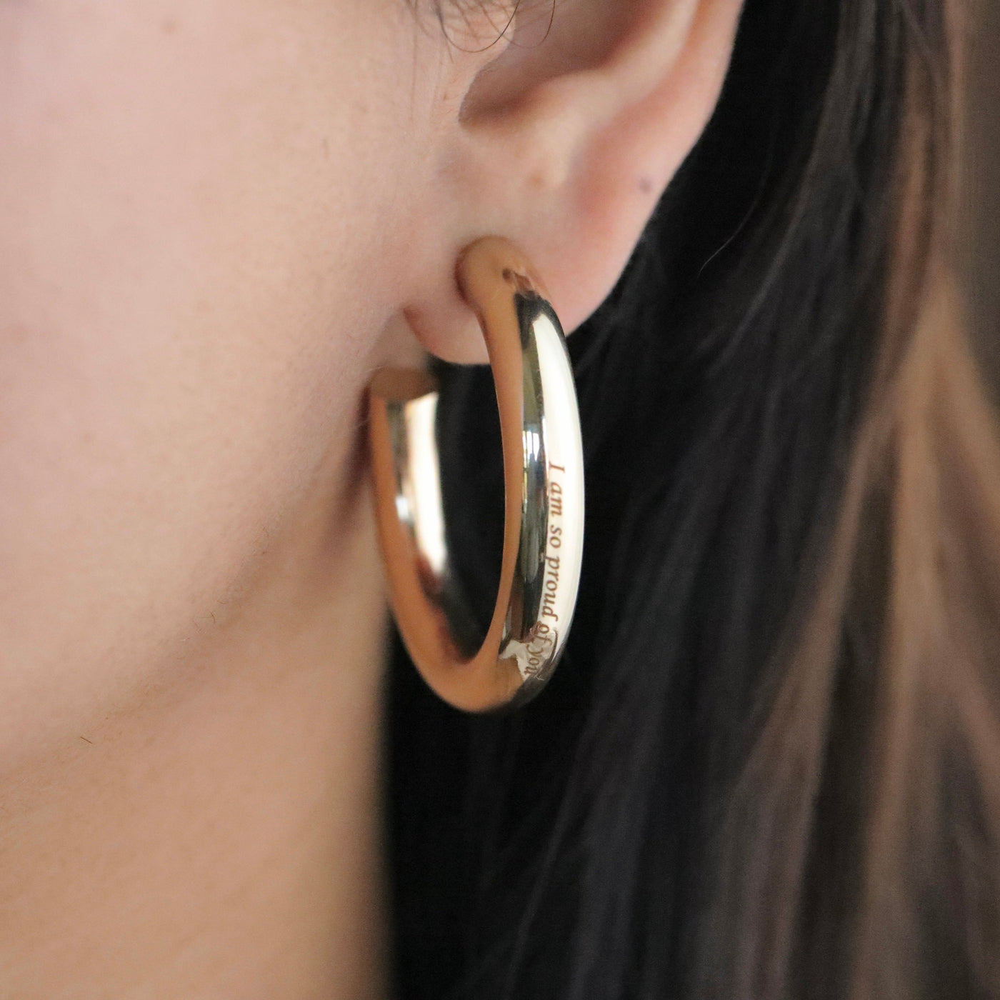 Gold Custom Earrings