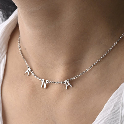 Silver Personalized Necklace