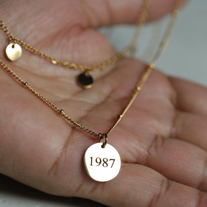 Date Custom Necklace