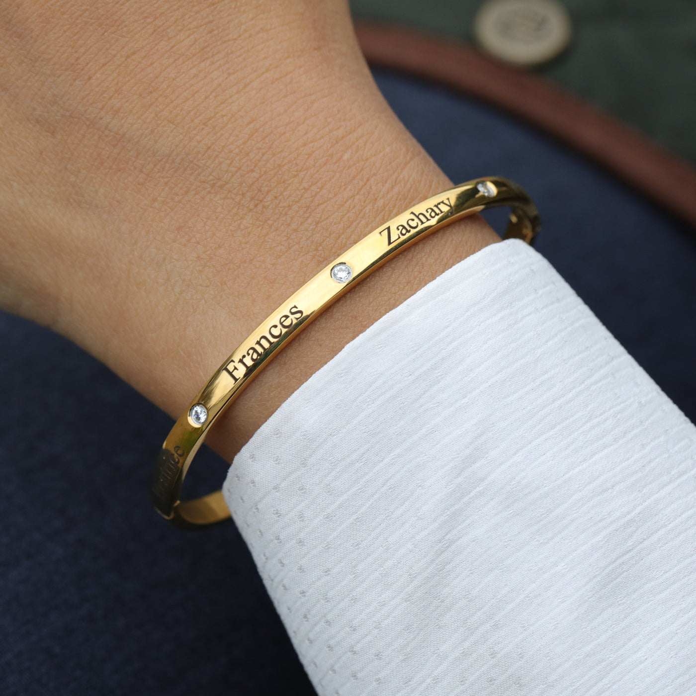 Gold Stackable Bangle