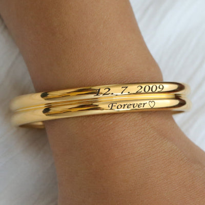 Engraved Bangle