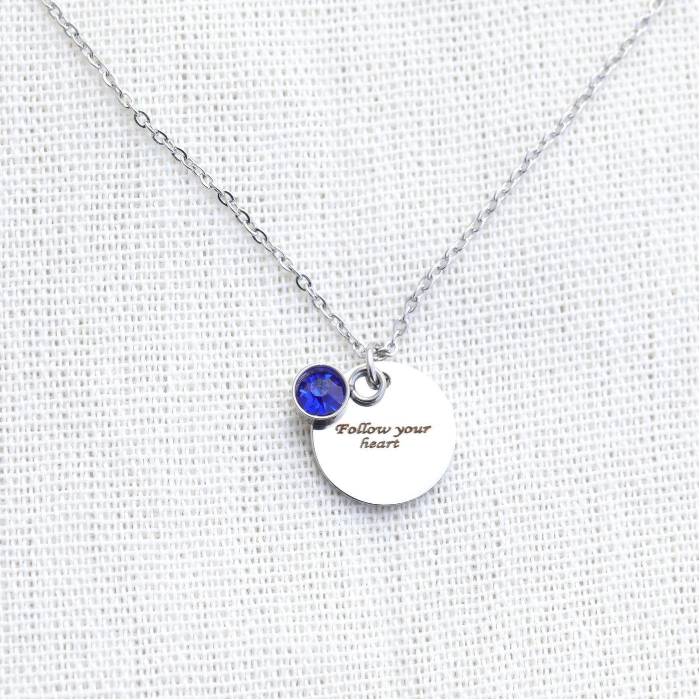 Personalized Birthstone Necklace