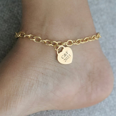 18K Gold-Filled Custom Anklet