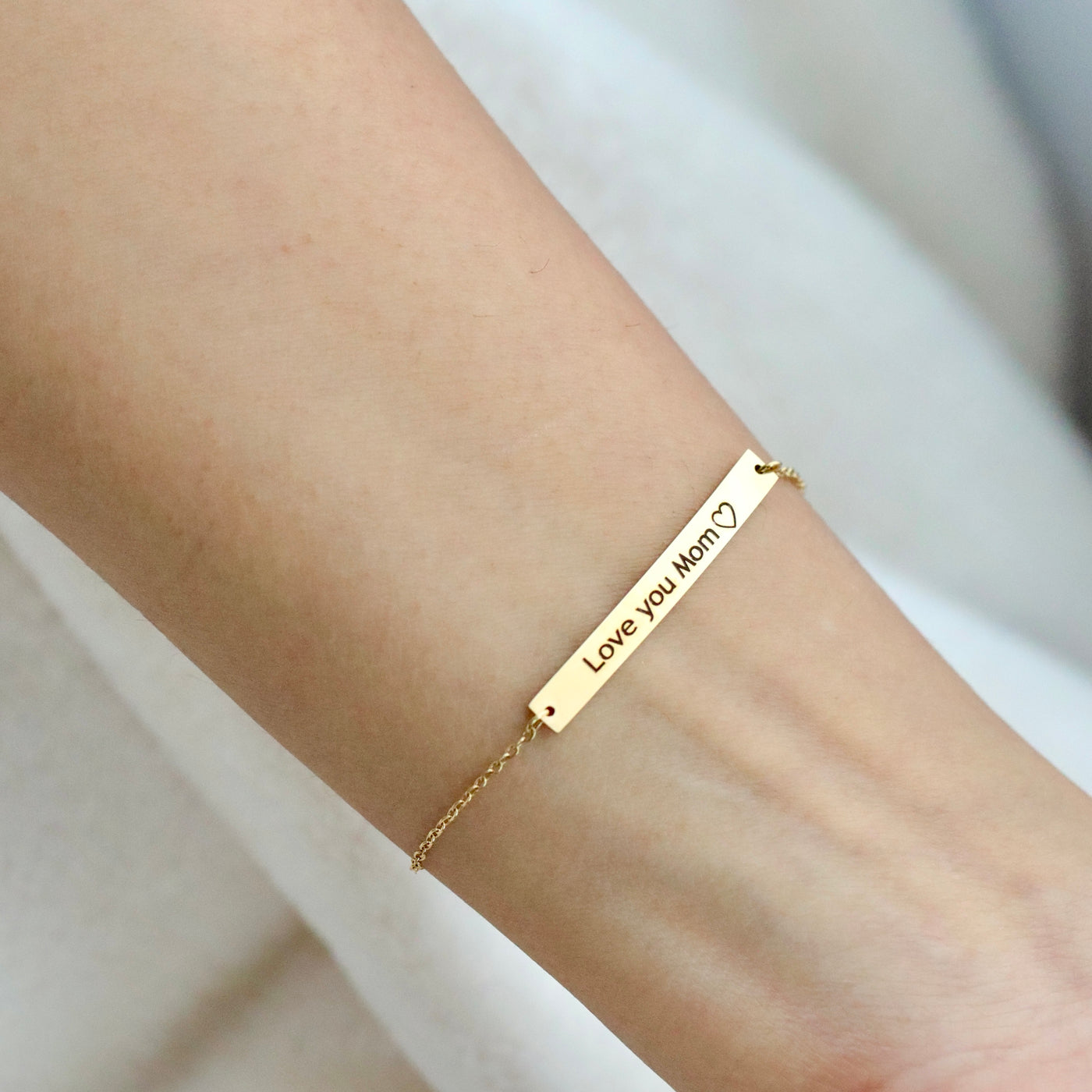 Engraved Name Bracelet