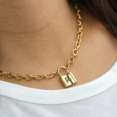 Gold Letter Necklace