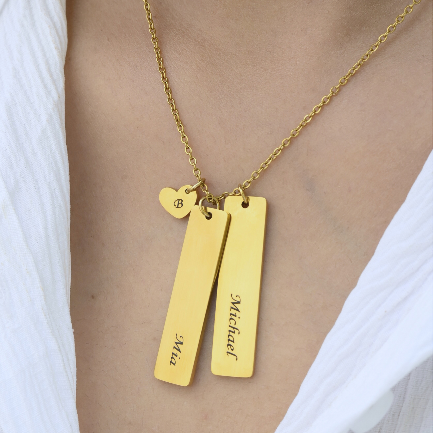 Bar Pendant Necklace 