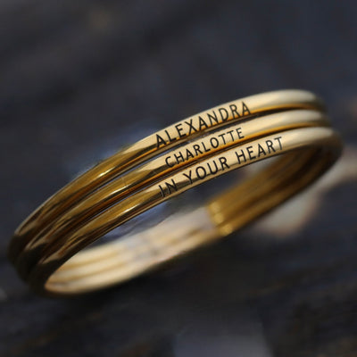 Custom Name Bangle