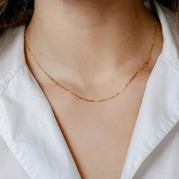 Tiny Gold Necklace