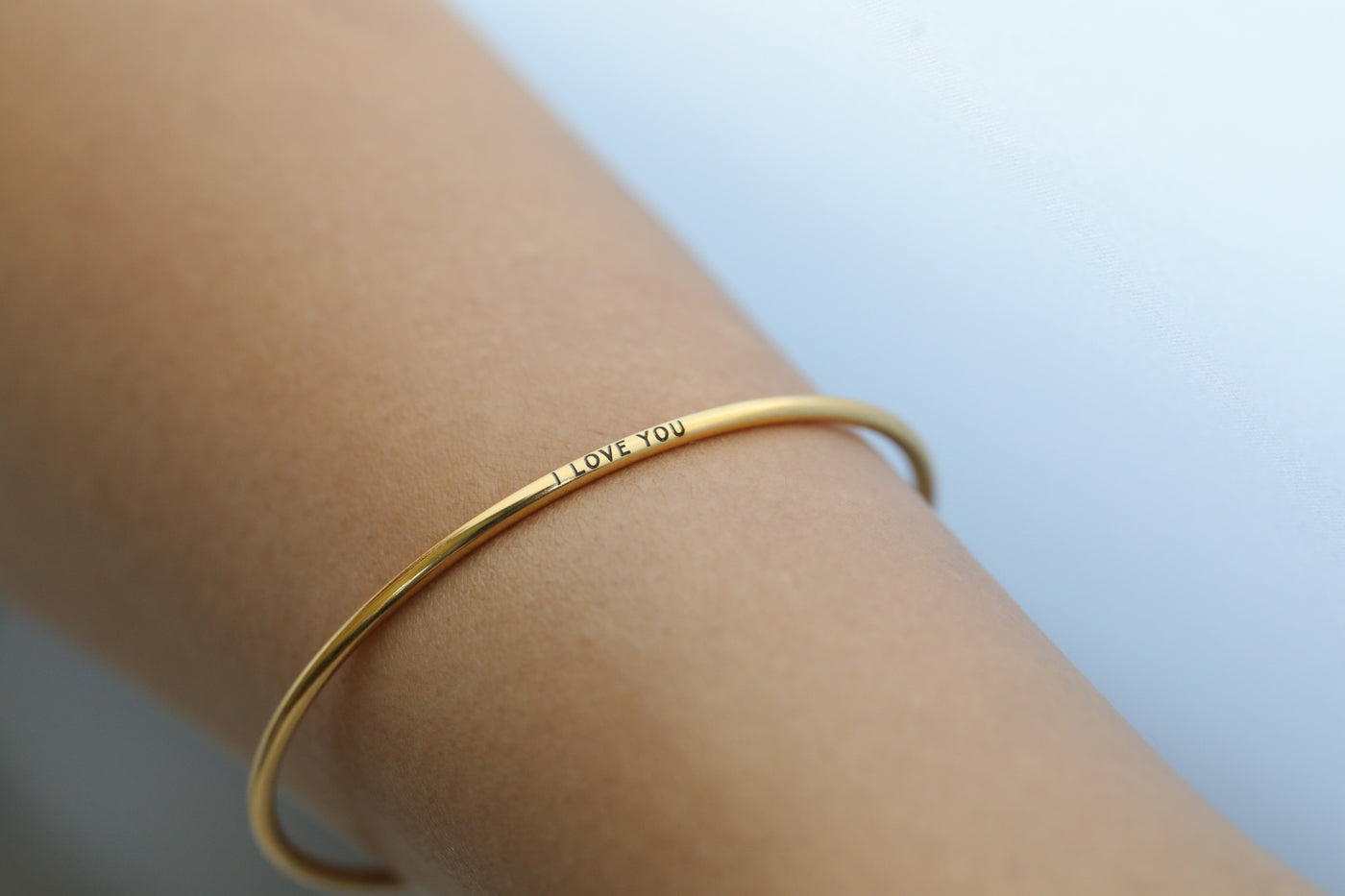 Custom Bangle Bracelet