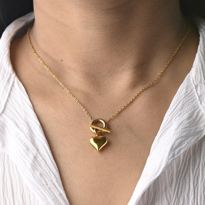 Gold Heart Necklace