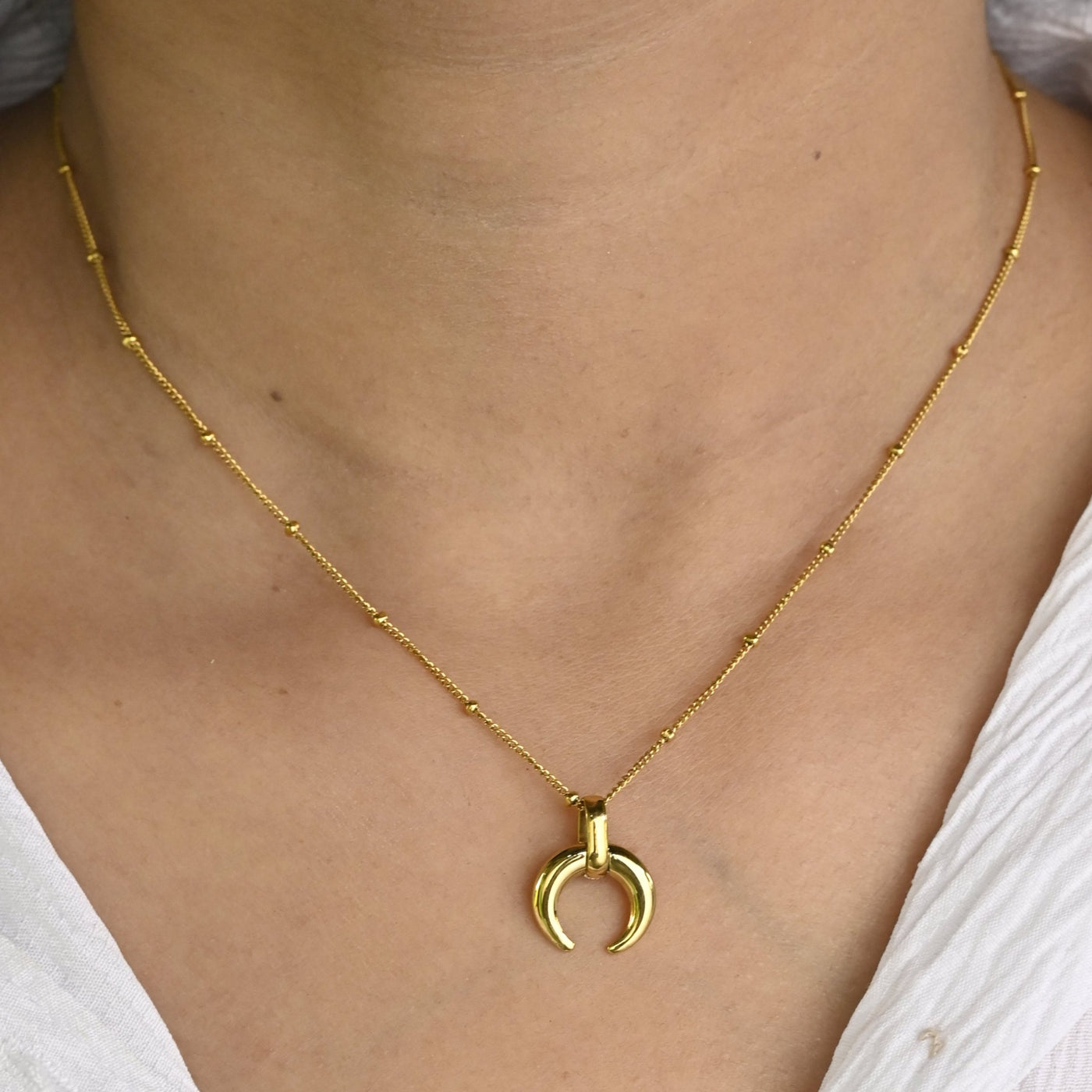 Crescent Moon Necklace