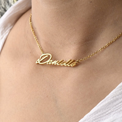 Script Name Necklace