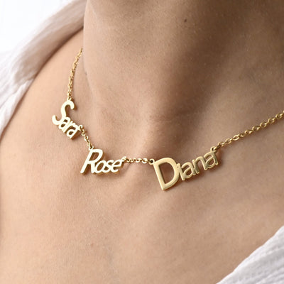 Personalized Script Name Necklaces