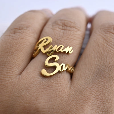 Two Name Ring