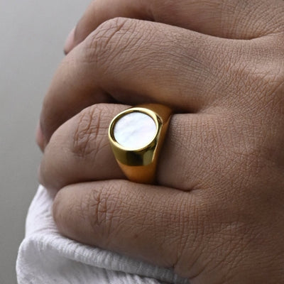 Mother of Pearl Ring