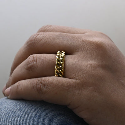 Cuban Chain Ring