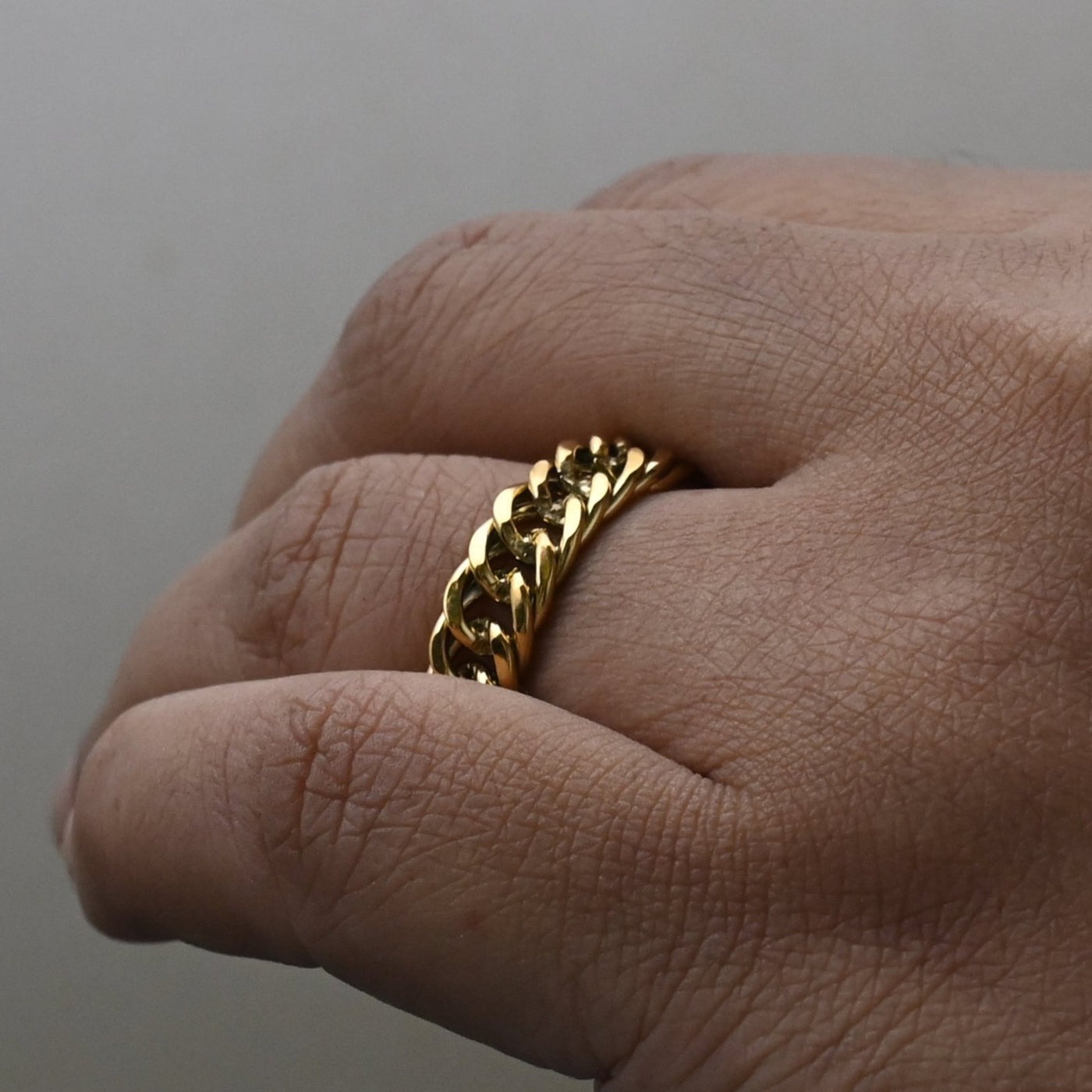 Chunky Link Chain Ring