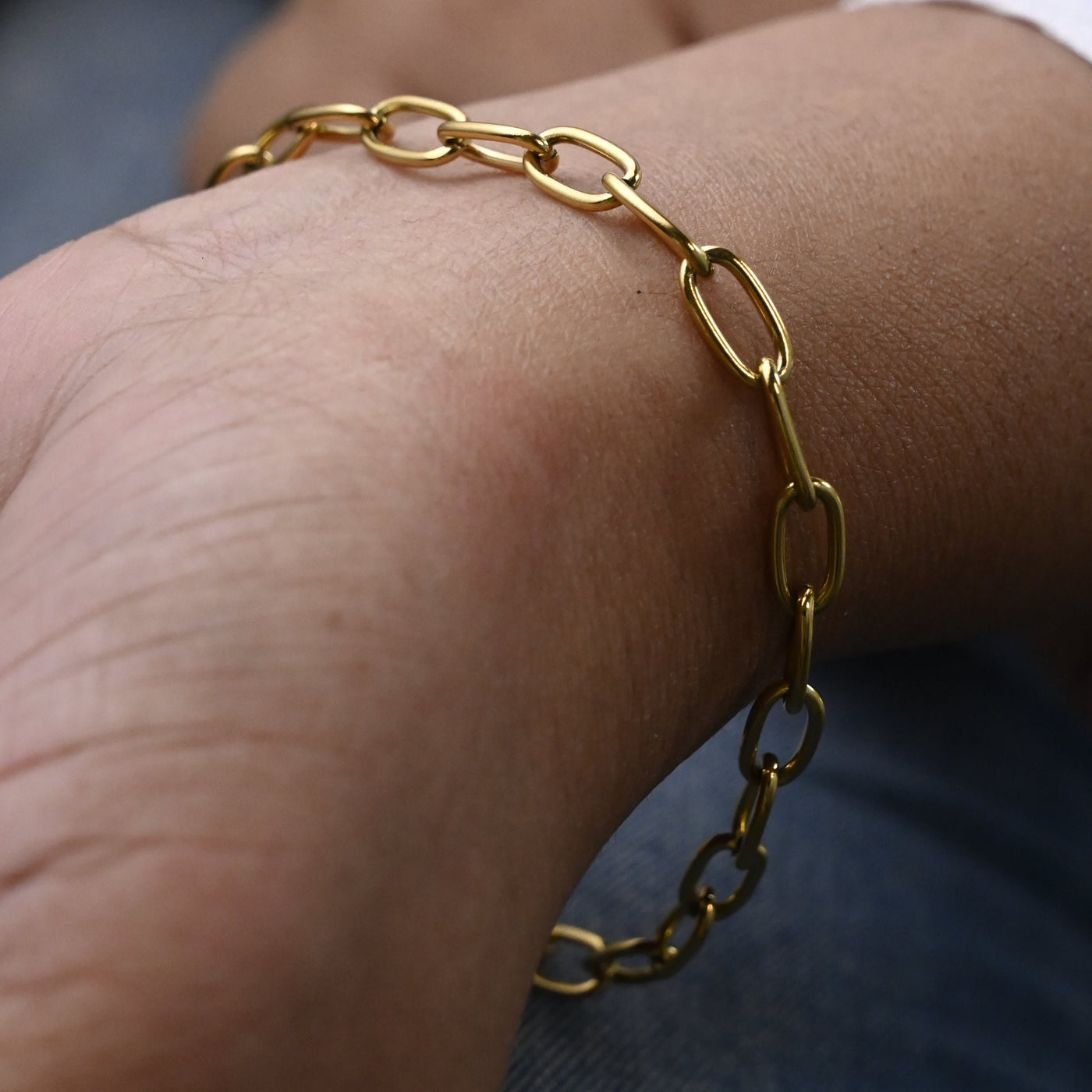 Oval Link Chain Bracelet