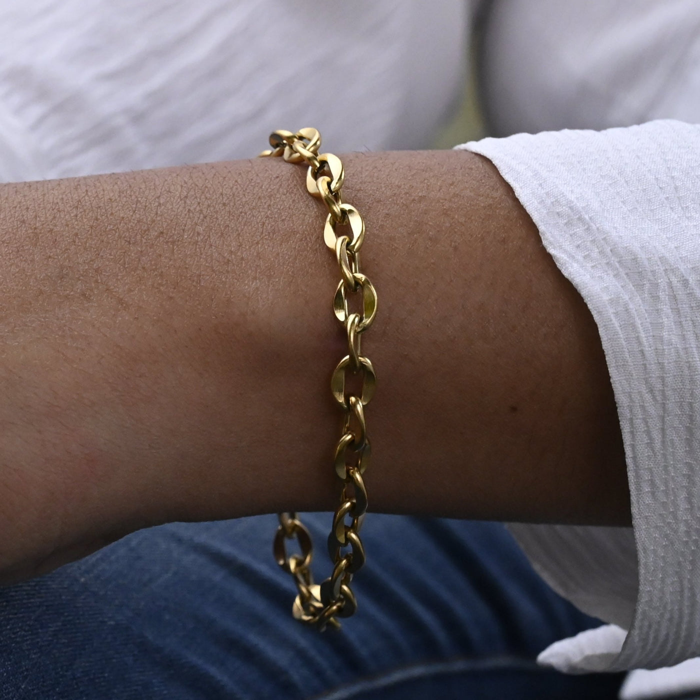 Round Link Bracelet