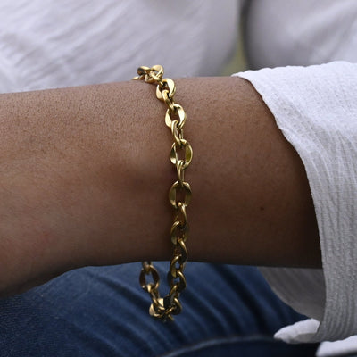 Round Link Bracelet