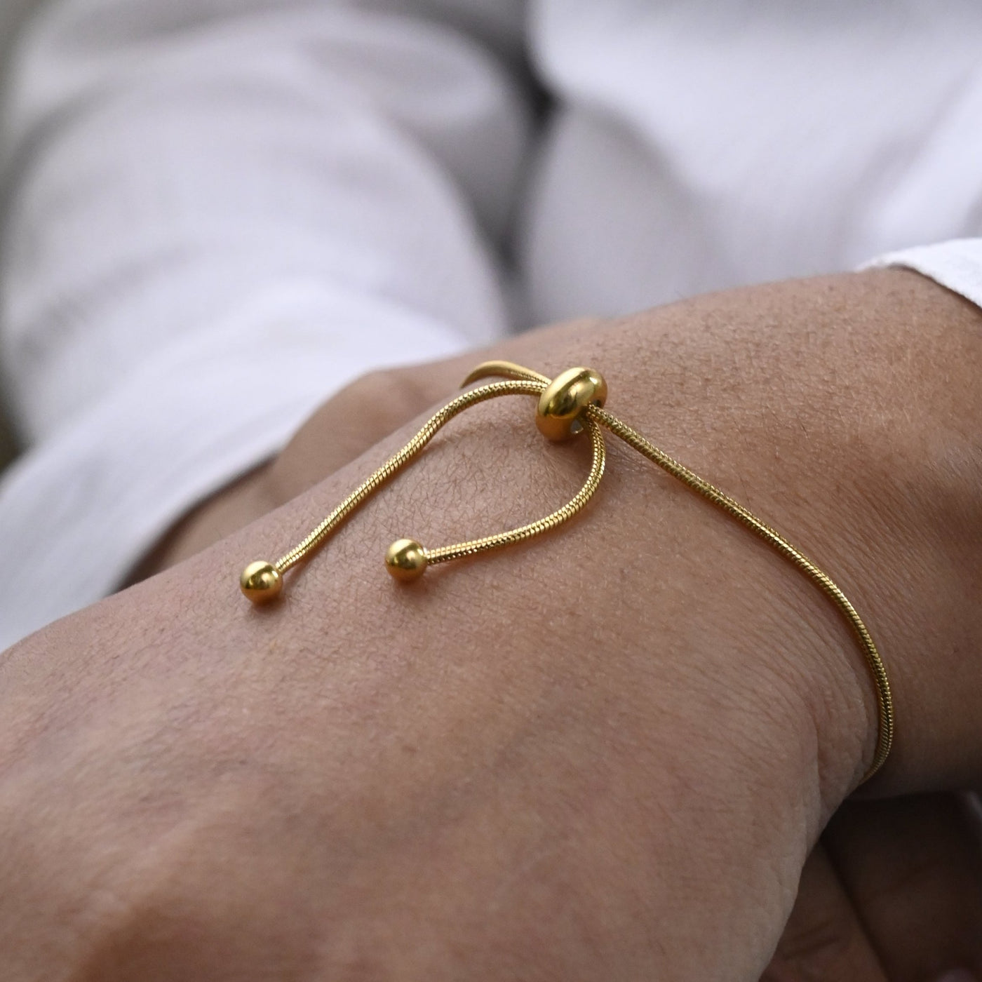 18K Gold-Filled Adjustable Bracelet