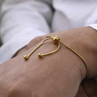 18K Gold-Filled Adjustable Bracelet