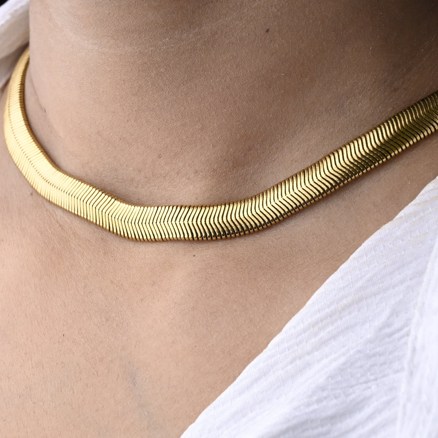 Thick Snake Necklace