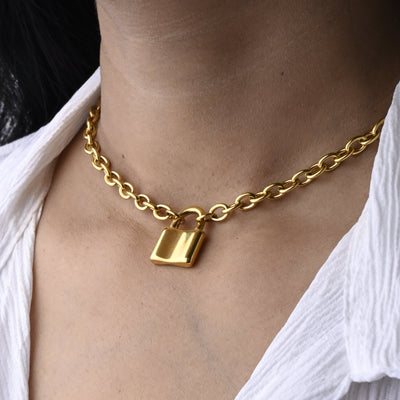 Gold Link Necklace