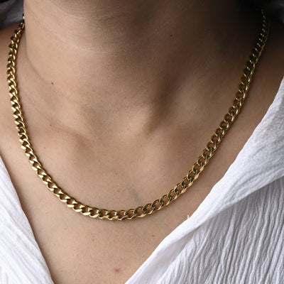 Cuban Link Chain Necklace - 5MM