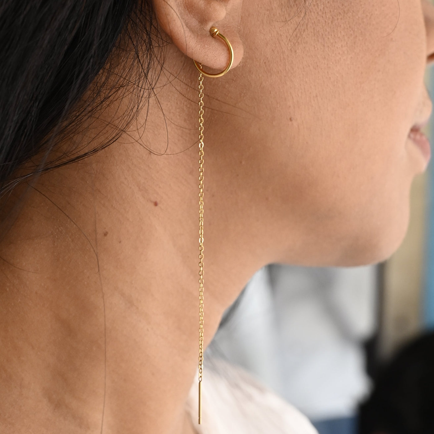 Long Chain Earrings