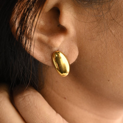 Gold Stud Earrings