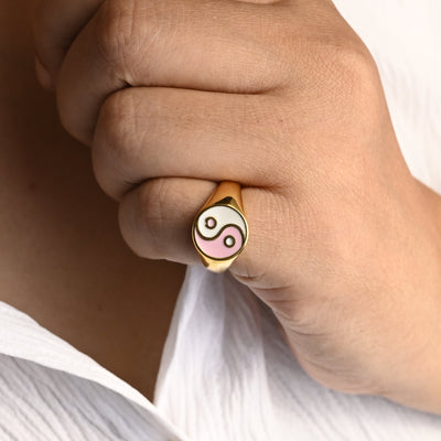 Enamel Ring for Women