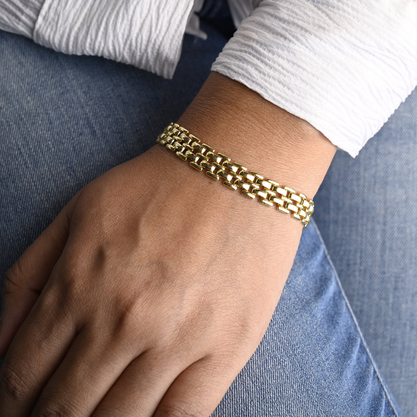 Chunky Gold Bracelet