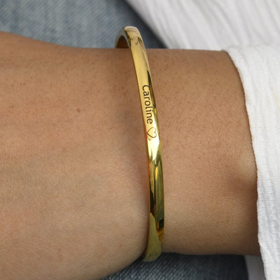 Engraved Customized Bangle