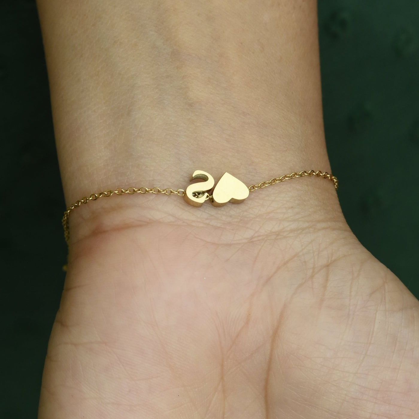 Custom Letter Bracelet