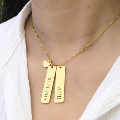 Engraved Custom Name Necklace