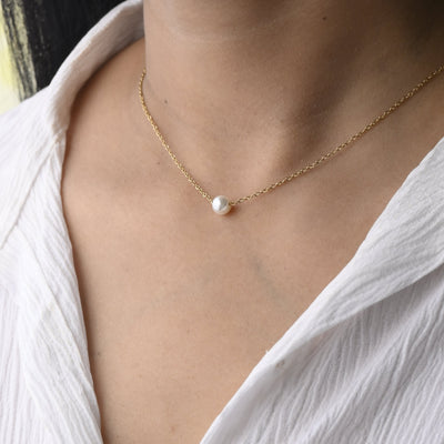 Pearl Choker Necklace