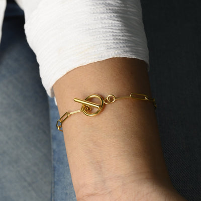 Gold bracelet