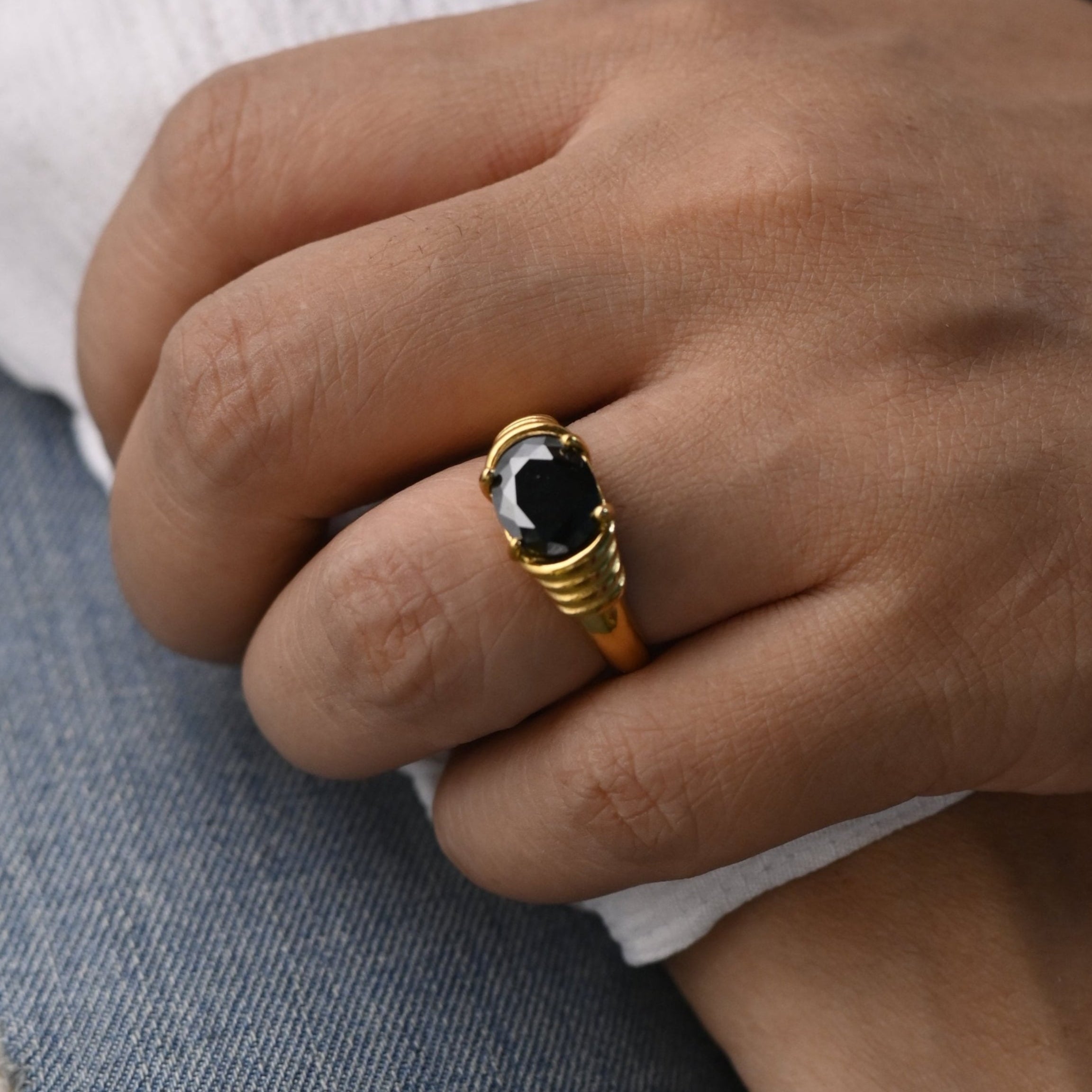 Buy 18K Gold-Filled Zircon Ring Online by Jewelvers